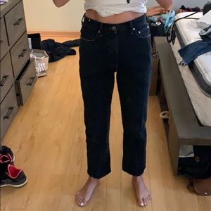 Agolde pinch waist high rise kick in realm size 28